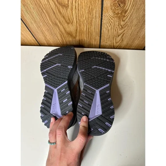 Brooks Revel 7 Women's Running Shoes Gray Purple Athletic Sneakers - Picture 6 of 7